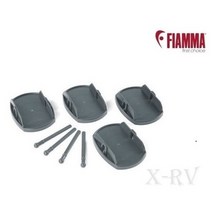 피암마 아웃트리거 발판 소형빅풋 97901-057 ﻿Fiamma 곰발바닥 플레이츠 프로 (Plates Pro) 캠핑카 트레일러, 1개