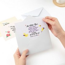 말씀 캘리그라피 북 카드 신년 성경 엽서 카드 인사 엽서북 _ 97968EA, 5
