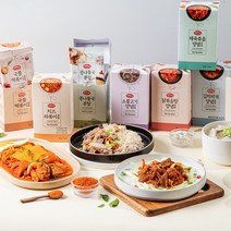 분말소스 9종 떡볶이 김치 된장찌개 떡국 제육 닭볶음탕 라볶이 콩나물국 가루, 황태국, 6개, 40g
