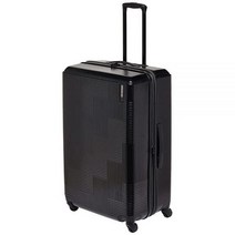 American Tourister Stratum XLT 스피너 휠이 있는 확장 가능한 하드사이드 캐리어 핑크 블러시 Checked-L 71.1cm(28-Inch)