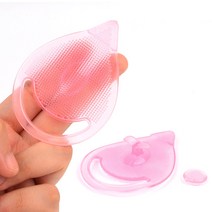 좁쌀여드름없애기 세안브러쉬 실리콘 코 블랙헤드 마사지 피지박멸 T존 삭피기