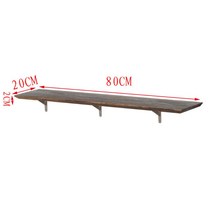 2타입 무지주 벽선반 책장 책꽂이 벽선반장 선반 벽장식장 HS7, 선택1 40x18cm