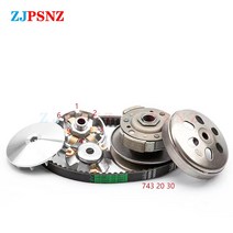 오토바이 벨트 풀리 구동 휠 클러치 어셈블리GY6 125cc 150cc 스쿠터 예비 부품 디스크 압력 플레이트 어셈블리 호환, 06 F