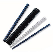 플라스틱링10mm(백색 100EA 박스) 제본소모품 플라스틱 제본링 링 제본용링 스프링 제본스프링 플라스틱스프링 제본 소모품