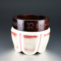 만자몰 벽조목 광명진언 한글B 불교반지 NRB-30