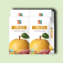 순수식품 배도라지청 스틱 4박스(120포) 실속 부모님 선물