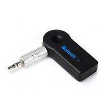 AUX3.5mm 잭 블루투스 수신기 자동차 무선 어댑터 송신기 음악, [01] Black