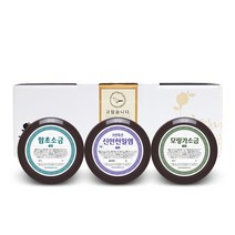 참건강마을 [3년묵은천일염] 함초 굵은 소금 3종세트 (답례품 선물세트), 함초굵은소금+천일염+톳가는소금