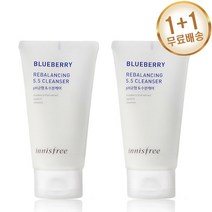 이니스프리 1+1 슈퍼푸드 블루베리 리밸런싱 5.5 클렌저 100ml, 1개