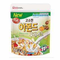 포스트 아몬드 후레이크 1kg 시리얼, 1개