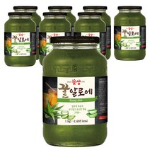 꽃샘 꿀알로에차, 8개, 1개입, 1kg