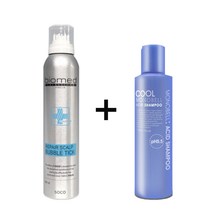 두피쿨링스프레이 두피열내리기 정수리냄새 제거 300ml + 쿨 샴푸 150ml