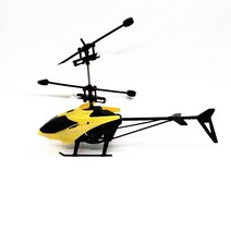 RC헬기Mini Drone Flying Helicopter Infrared Induction Kids Toys Aircraft Remote Control Boy Gift, 03 Yellow
