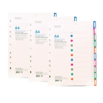 희망화일 PP 10분류 인덱스 홀더파일, 6개입