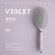 헤어 브러시 매직 빗 Detangling Detangle 에어백 마 여성을 cepillo alisador de cabello 링 도구, Purple Oval, 05 Purple Oval