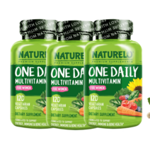 네이처로 원 데일리 여성용 종합비타민 120캡슐X3, 120 캡슐(1팩)X3