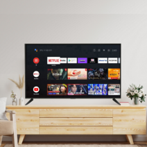 해커 구글 안드로이드 스마트 4K UHD TV 109cm (43인치), 자가설치