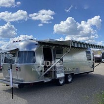 식품 트럭 아이스크림 작은 트레일러 핫도그 커피 밴 캠퍼 에어 스트림 공장 제조, Deposit+KR