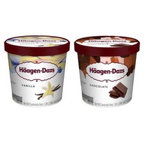 하겐다즈 하프갤런 바닐라 + 하프갤런 초코, 상세페이지 참조