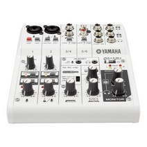 야마하 YAMAHA AG06 6체널디지털믹서 모니터헤드폰 패키지 정품 USB 오디오 인터페이스