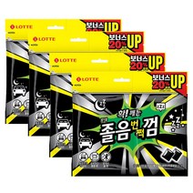 졸음번쩍껌 리필 105gx4봉, 105g, 4개