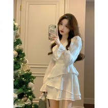 엄마돌원피스 흰색 예복 돌잔치 피로연 드레스 촬영