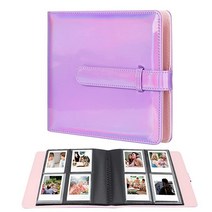 폴라로이드 GO Everything 박스 카메라 및 인스턴트 필름용 256 포켓 북 앨범 고 필름 앨범(매직 실버) 5537116888, Magic purple