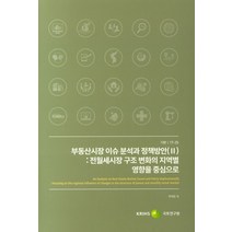 부동산시장 이슈 분석과 정책방안 2:전월세시장 구조 변화의 지역별 영향을 중심으로, 국토연구원