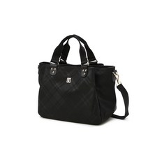 닥스 블랙 하우스 체크 경량 토트백