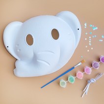 코끼리가면 만들기 키트 집에서 할수있는 엄마표 미술 집콕놀이 초등미술 캠핑놀거리 홈문센, Type A