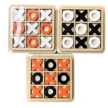 림보게임부모-자녀 상호 작용 게임 장난감 14x14cm 나무 보드 퍼즐 클래식 전략 교육용, 01 1pcs random color