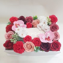 영하우스 반전 용돈박스 돈티슈 어버이날 부모님 생일 환갑 용돈 선물, 반전벚꽃양난용돈박스 레드+축하합니다+쇼핑백