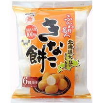 [일본 인절미과자] 에치고제과 폭신한 명인 콩가루 떡 75g