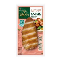 CJ제일제당 더건강한 닭가슴살 통살훈제 100g x10개, 수비드 닭가슴살 오리지널 130g x10