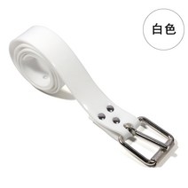 웨이트벨트 스킨스쿠버 프리 다이빙 코팅 납 벨트 버클 수입산 실리콘 프리 다이빙 헤비 벨트 웨이트 벨트 수폐 헤비백 납덩이 316 스냅백, 01 화이트 벨트