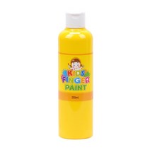 키즈맘아트 키즈 핑거페인트250ml 낱색, 흰색