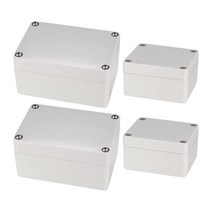 4 개대 휴대용 접합 상자 IP66 방수 확장 케이블 전원 인클로저 야외 전기, 01 4pcs