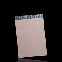 hyio 매일새날 홍보책자용 비닐 포장봉투 대형 LDPE 택배봉투 40X50cm +4cm 50매 베이지