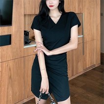 셀러허브 여성패션 [오노마] ONM 우아한 하객 검정원피스 오피스룩 며느리룩