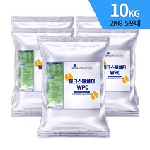 밀크 스페셜티 WPC 80 포대유청, 2kg, 10개