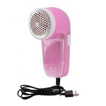 Portable USB Electric Clothes Lint Remover Sweater Carpet Blanket Shaver Machine, 01 분홍색