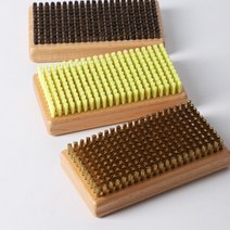 스노우보드 왁싱 용품 세트 스키 스노보드 왁스 브러시 키트 플러스 나일론 황동 말털 포함, 4.3pcs all