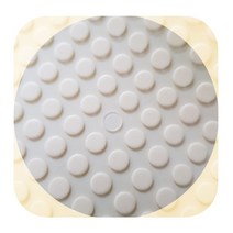 초강력 투명 양면 폼 테이프 강력 접착 원형 양면테이프 7mm 50알 스카파, 직사각6x20mm_30알