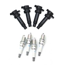 SM5 점화코일 점화플러그 한대분 교체 세트 가솔린 LPG 전차종, SM525V 가솔린 6기통, 평화발레오 코일+NGK 플러그(백금)