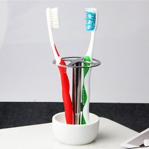화이트 스톤 스텐 칫솔꽂이 칫솔거치대 도자기칫솔꽂이 면도기거치대 브러쉬꽂이 세라믹칫솔꽂이 치약꽂이
