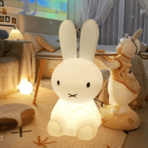 미피조명 무드등 수유등 수면등 토끼램프 취침등 집들이 선물 7색등, 80CM 7색 라이트+리모컨