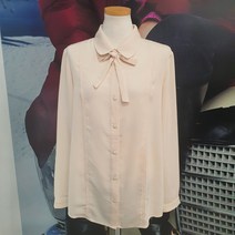 크로커다일레이디 크로커다일레이디 리본솔리드블라우스CL0FBL1100