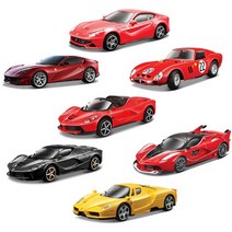 1:43 페라리 라페라리 488 스파이더 슈퍼카 전시 모형 다이캐스트 하이퍼카, 자동차, F1 F2012 (6 펠리페 마사)