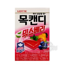 롯데 목캔디 믹스베리 38g X 32개