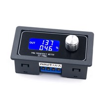 가변 디지털 디스플레이 PWM 펄스 주파수 듀티 비율 1HZ ~ 150KHZ / 1HZ ~ 15KHZ 구형파 신호 발생기 직관, 01 Without switch